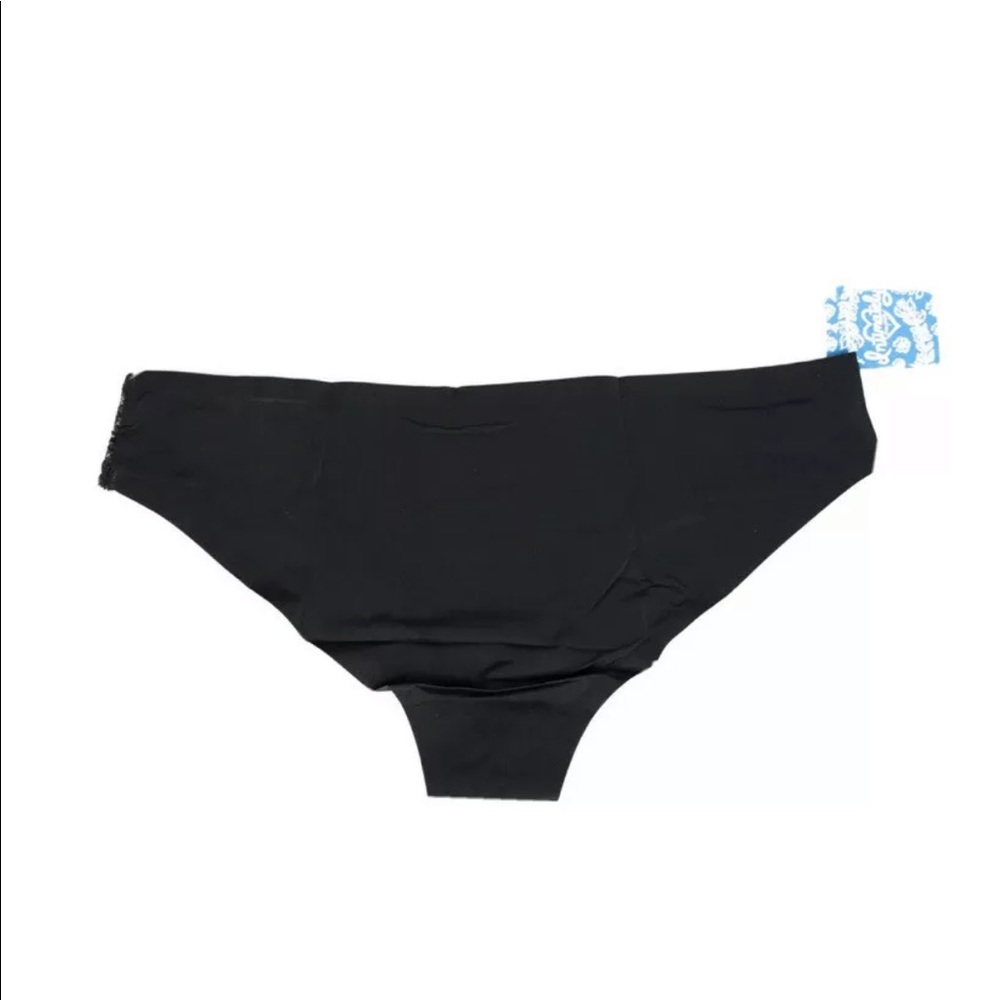 Free People FP Womens Size Small Black Panty - Picture 2 of 6